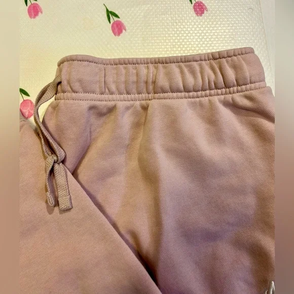 Nike Women’s Fleece Joggers Size XL (16-18) Rose and White Sweatpants - Picture 5 of 9
